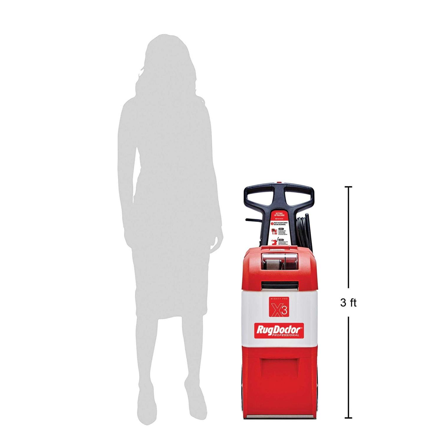 Rug Doctor Mighty Pro X3 Commercial Carpet Cleaner - Image 4