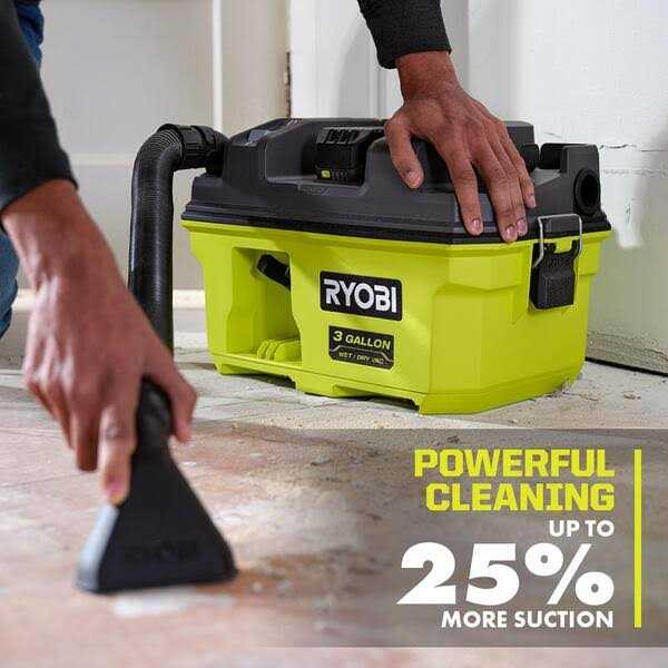 RYOBI ONE+ 18V LINK Cordless 3 Gal. Wet/Dry Vacuum 1-1/4 in. Crevice Tool and Utility Nozzle - Image 4