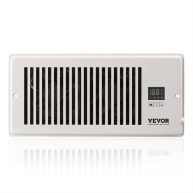 VEVOR Register Booster Fan, Quiet Vent Booster Fan Fits 4” x 12” Register Holes, with Remote Control and Thermostat Control