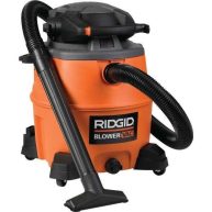 RIDGID 16 Gallon 6.5 Peak HP NXT Wet/Dry Shop Vacuum with Detachable Blower, Filter, Locking Hose and Accessories HD1600