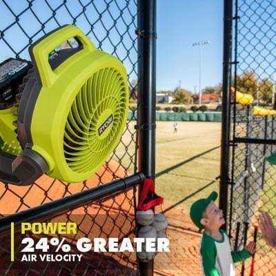 Ryobi 18V ONE+ Cordless Fan - Image 3