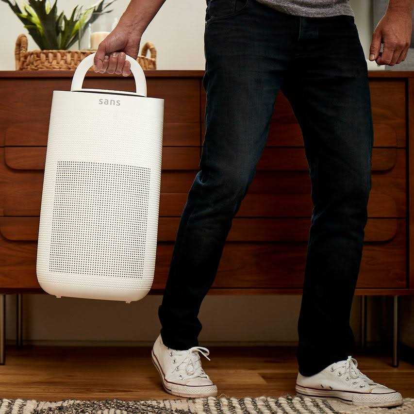 Sans HEPA 13 Air Purifier White 1560ft² Ultra-Quiet Home Air Purifier - Image 4