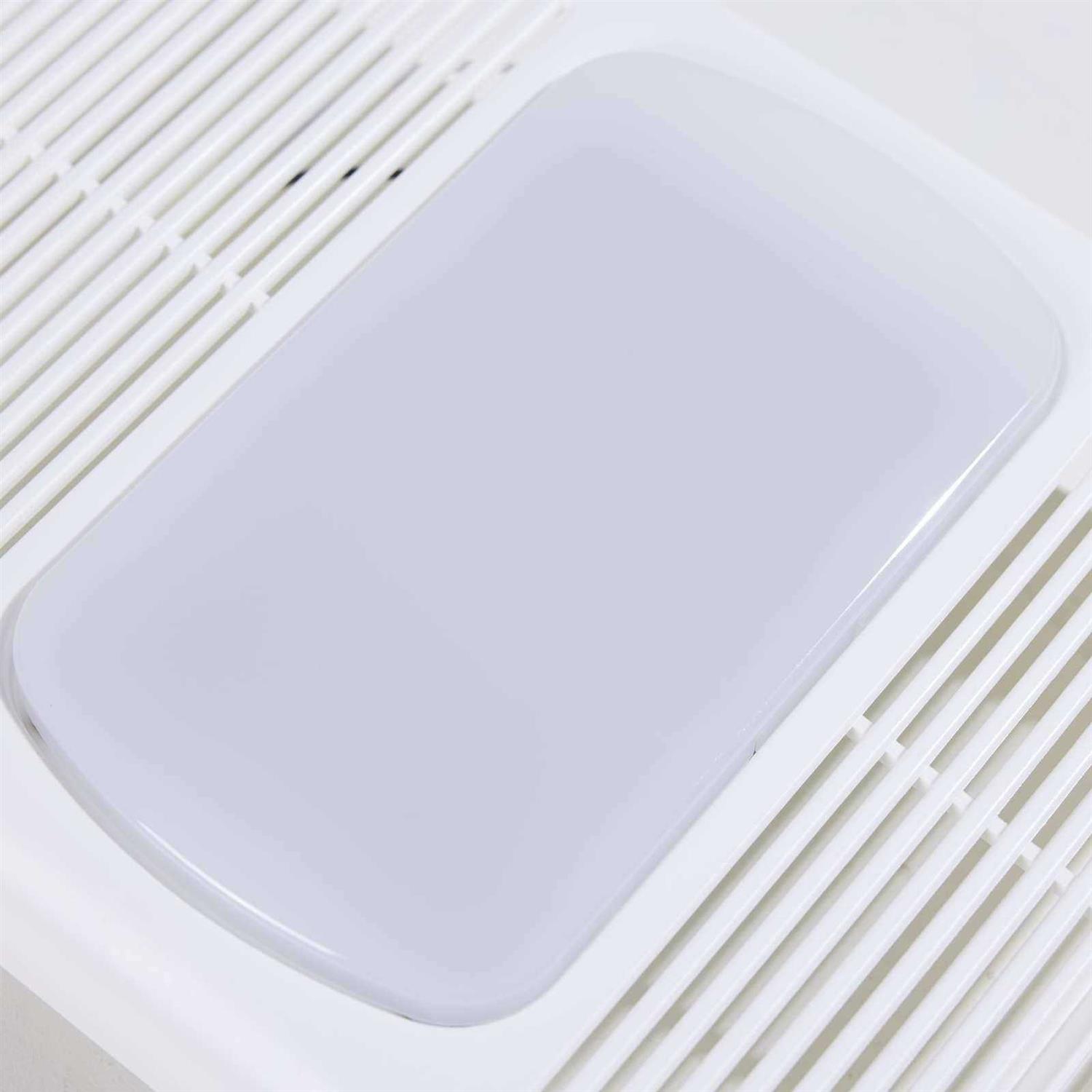 Utilitech Heater 1.5-Sone 80-CFM White Lighted Bathroom Fan and Heater - Image 5