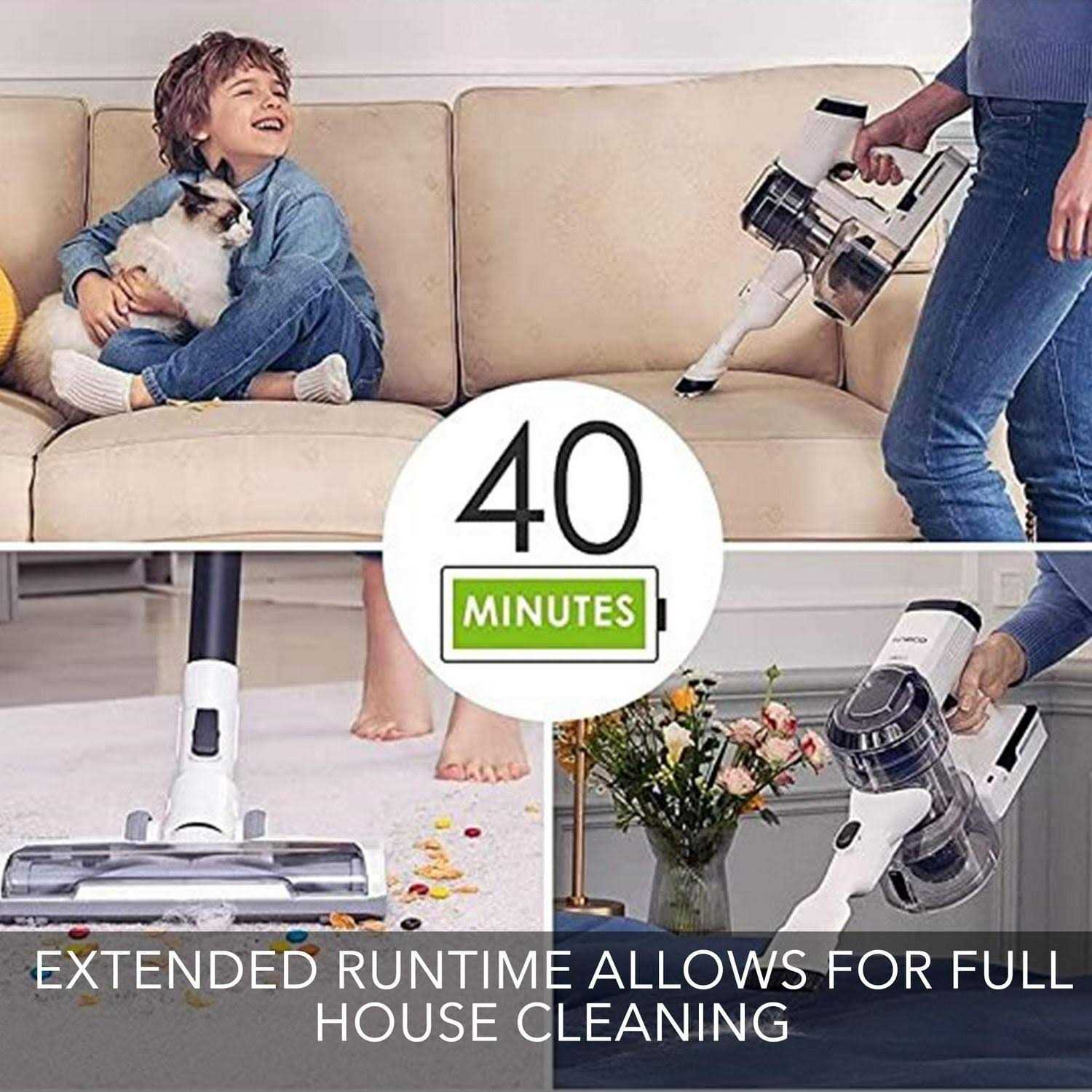 Tineco PWRHERO11 Snap Cordless Vacuum Cleaner Lightweight Handheld Stick Vac 120w Powerful Suction for Carpet - Image 4