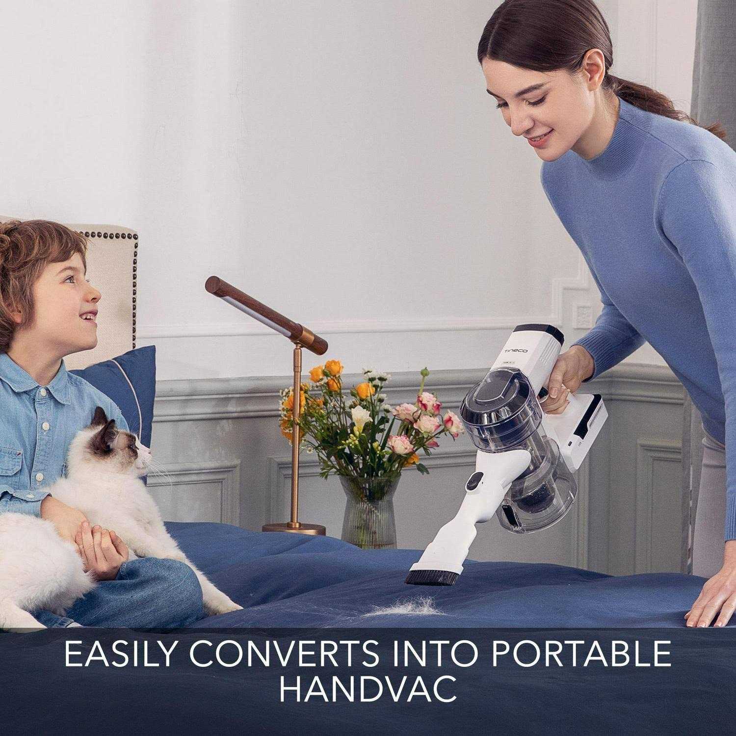 Tineco PWRHERO11 Snap Cordless Vacuum Cleaner Lightweight Handheld Stick Vac 120w Powerful Suction for Carpet - Image 5