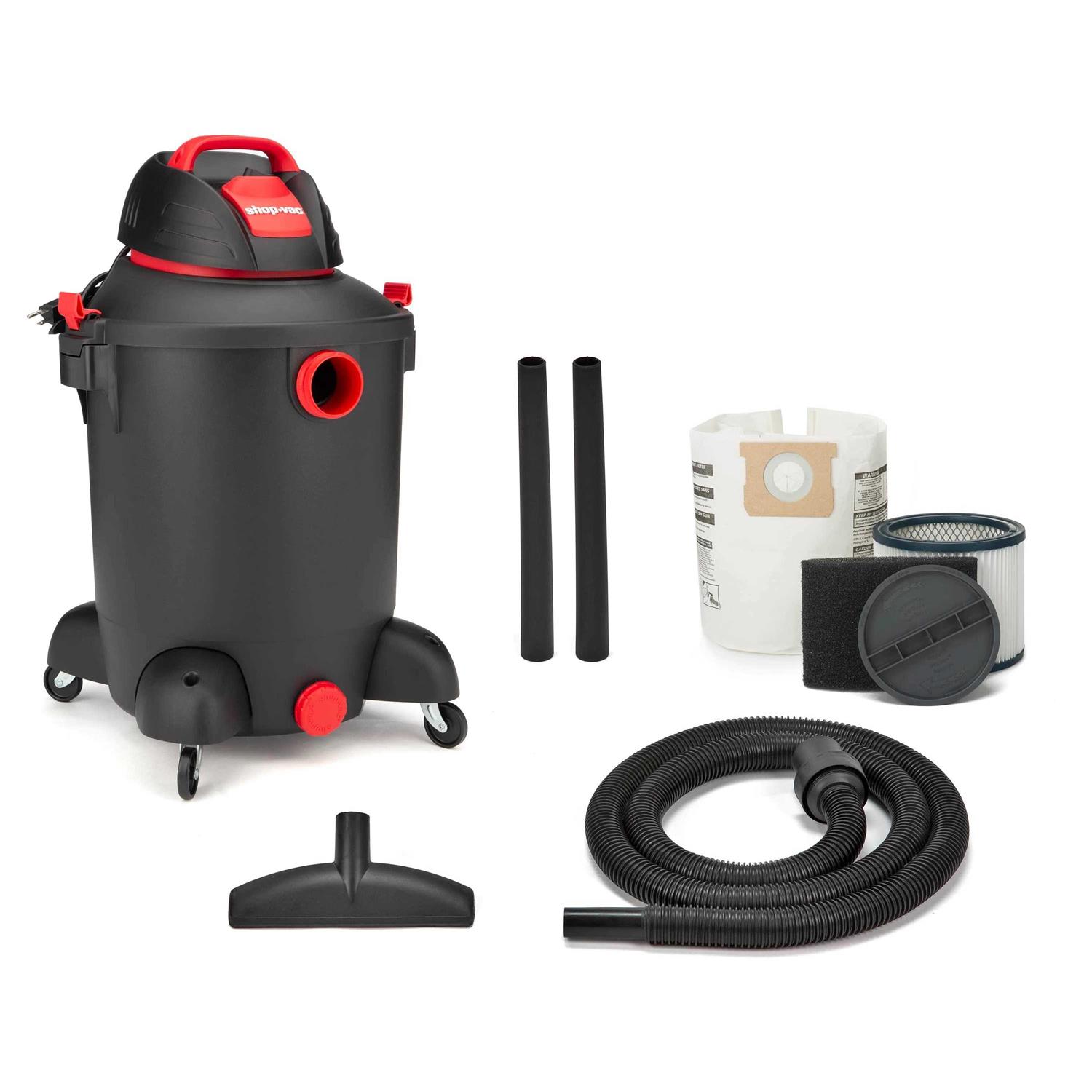 Shop-Vac 10-Gallons 4.5-HP Corded Wet/Dry Shop Vacuum with Accessories Included