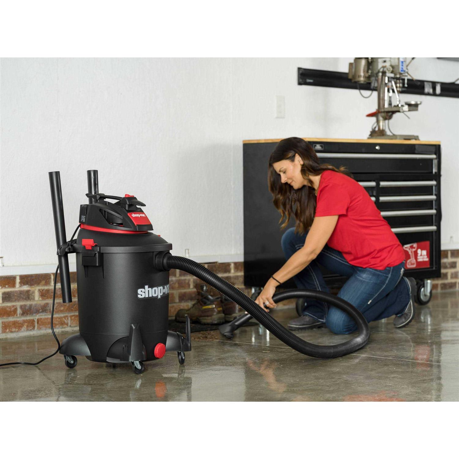 Shop-Vac 10-Gallons 4.5-HP Corded Wet/Dry Shop Vacuum with Accessories Included - Image 2