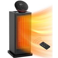 TABYIK Space Heater,1500w Oscillating Heater for Indoor Use With Eco Thermostat,Remote,4 Modes And 24h Timer