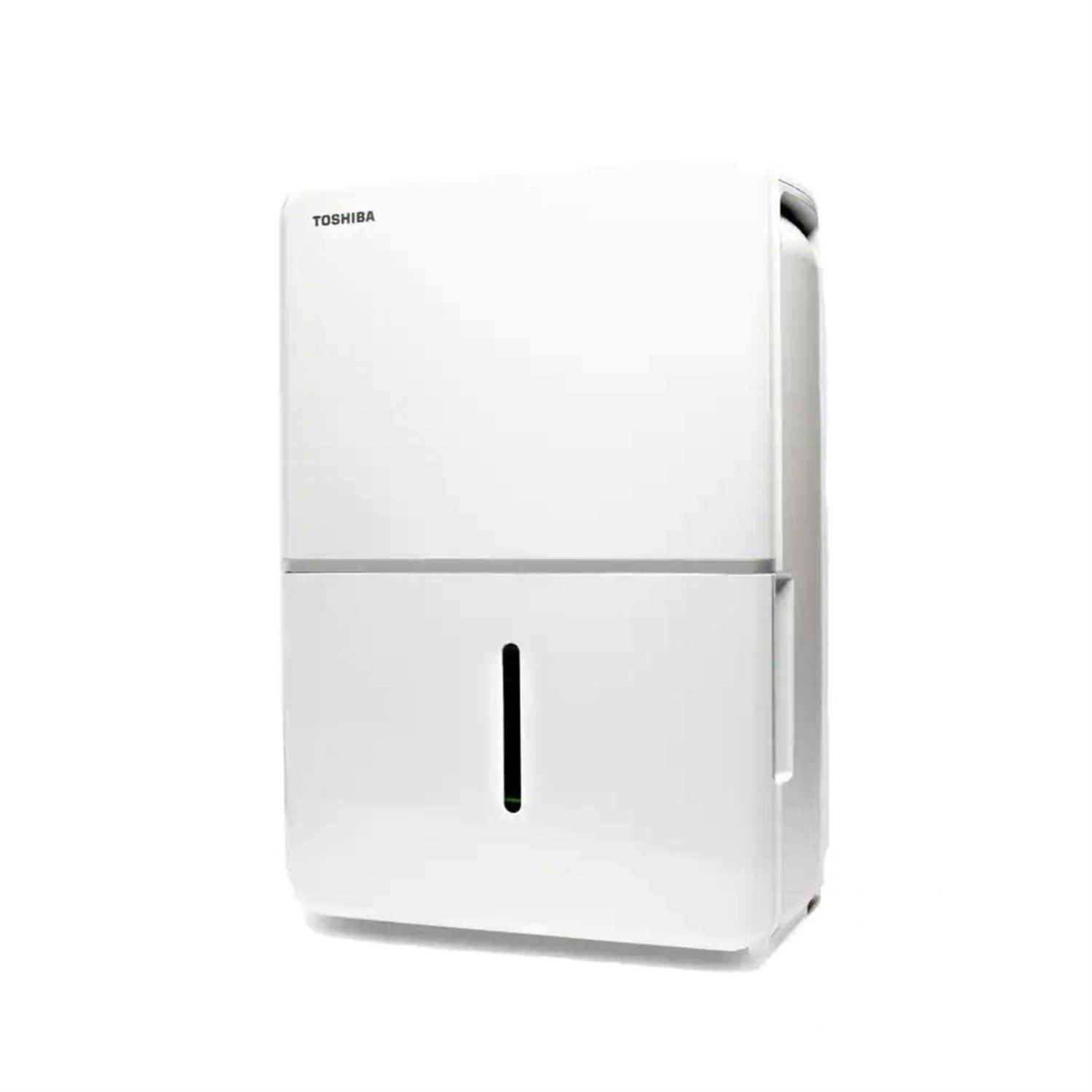 Toshiba 50-Pint 115-Volt ENERGY STAR MOST EFFICIENT Dehumidifier with Continuous Operation Function covers up to 4,500 sq. ft