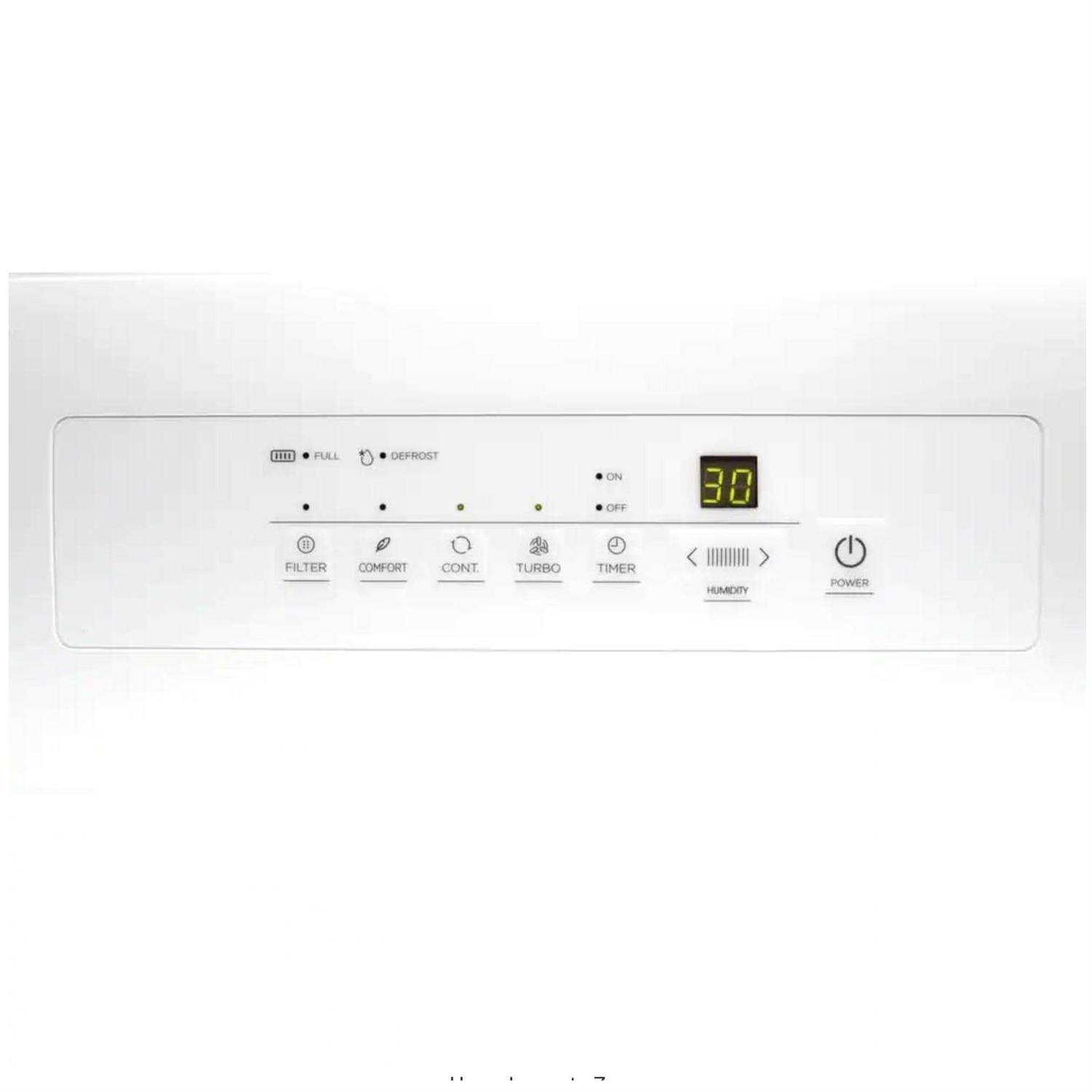 Toshiba 50-Pint 115-Volt ENERGY STAR MOST EFFICIENT Dehumidifier with Continuous Operation Function covers up to 4,500 sq. ft - Image 5