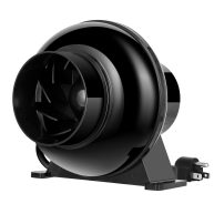 Vivosun D4 4 Inch 195 CFM Inline Duct Ventilation Fan Hvac Vent Blower for Hydroponics Grow Tent