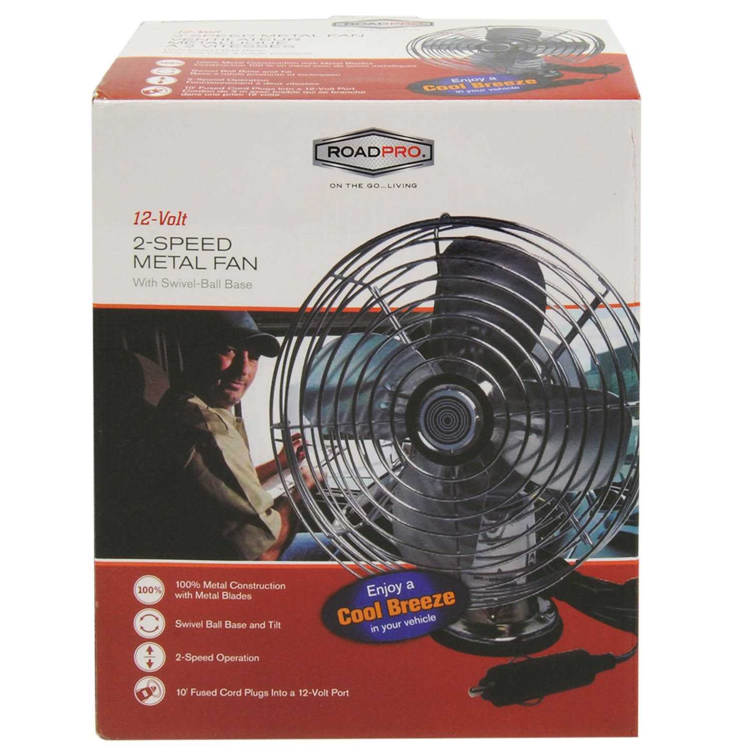 RoadPro Heavy Duty Metal Fan - Image 2