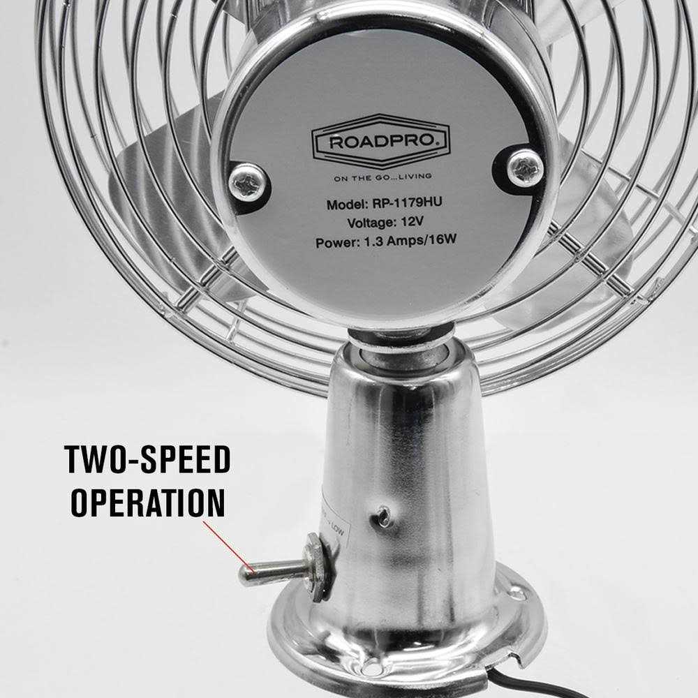 RoadPro Heavy Duty Metal Fan - Image 4