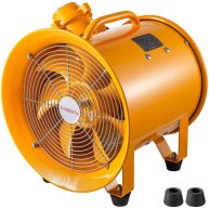 VEVOR Explosion Proof Fan 12 inch Utility Blower 550W 110V 60HZ Speed 3450 RPM for Extraction and Ventilation in Potentially Explosive
