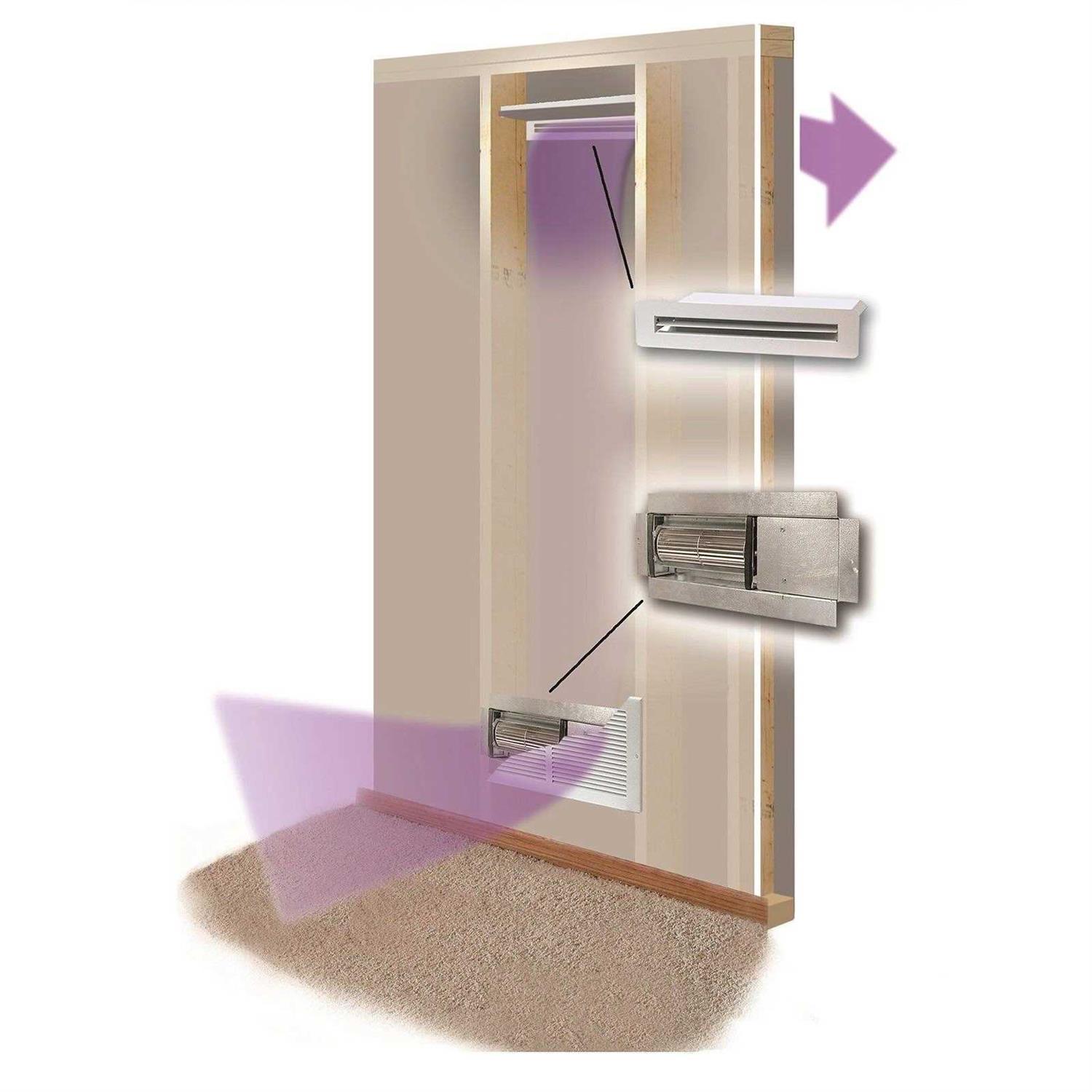 Tjernlund Aireshare Room to Room Transfer Fan AS1 - Image 2