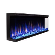 Sideline Infinity 3 Sided 50 WiFi Enabled Recessed Touchstone Electric Fireplace 80045