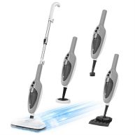 Steam Mop 10-in-1 MultiPurpose Handheld Steam Cleaner Detachable Floor Steamer for Hardwood/Tile/Laminate Floors Carpet with 11 Accessories