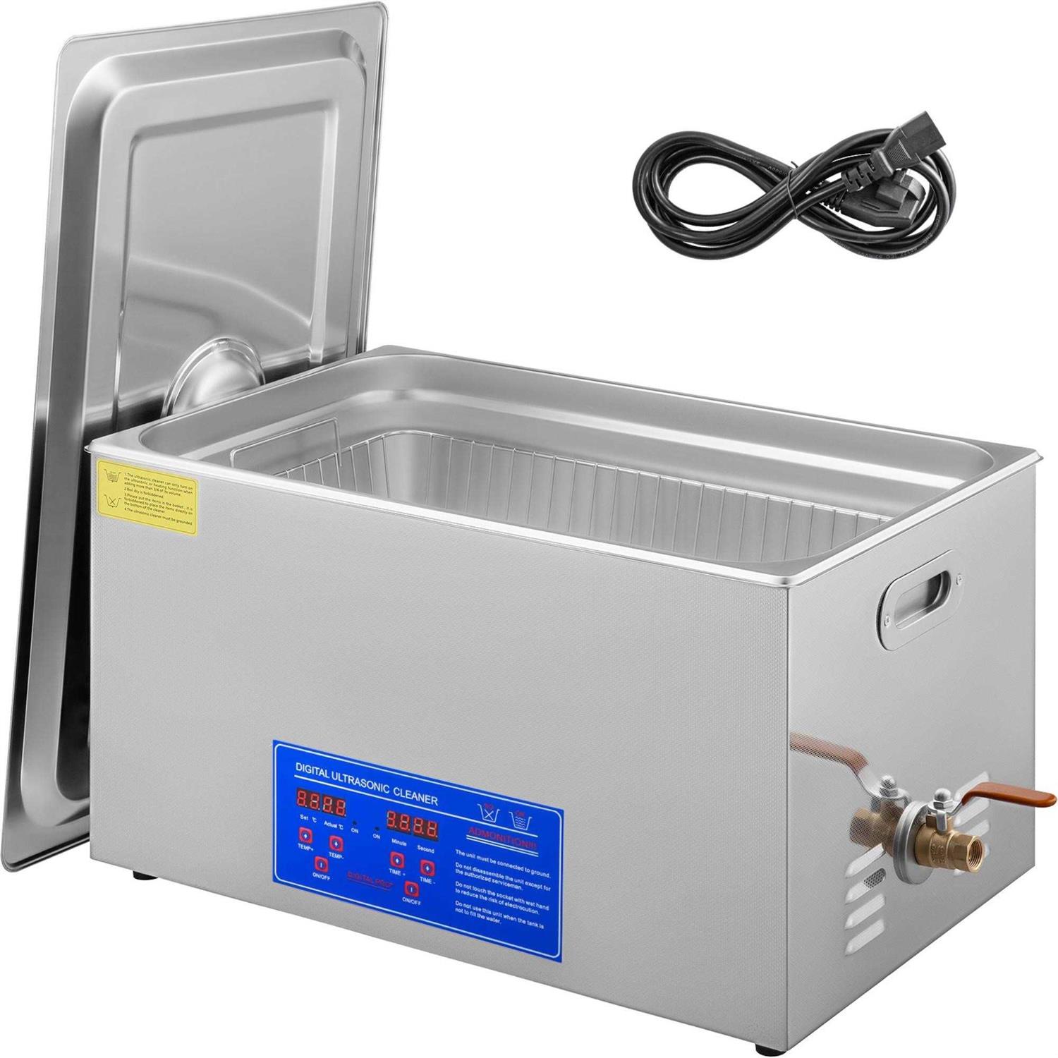VEVOR 22L Industrial Ultrasonic Cleaner JPS-80ACSBQXJ0001V1