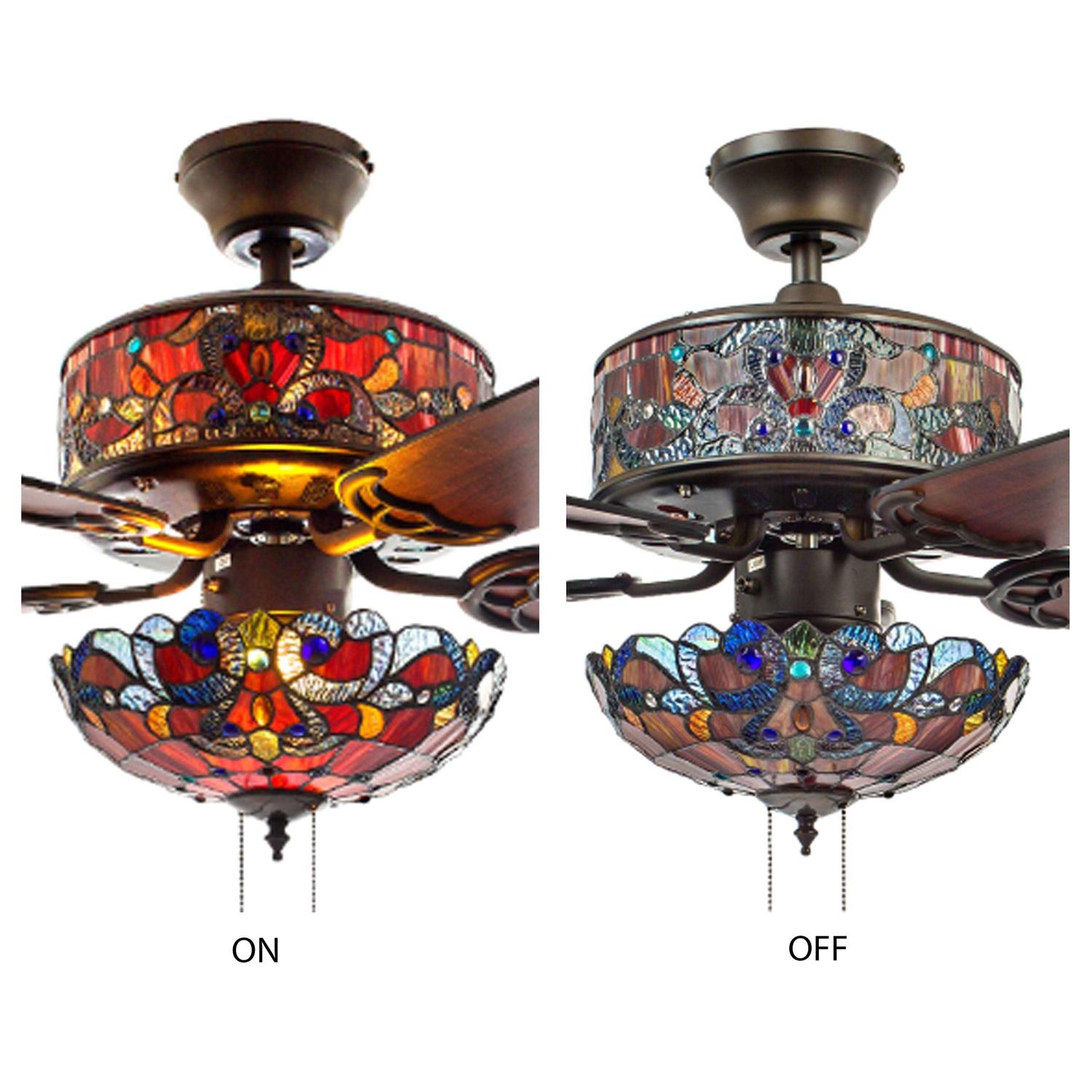 River of Goods 52 inch Magna Carta LED Ceiling Fan with Light - Image 5