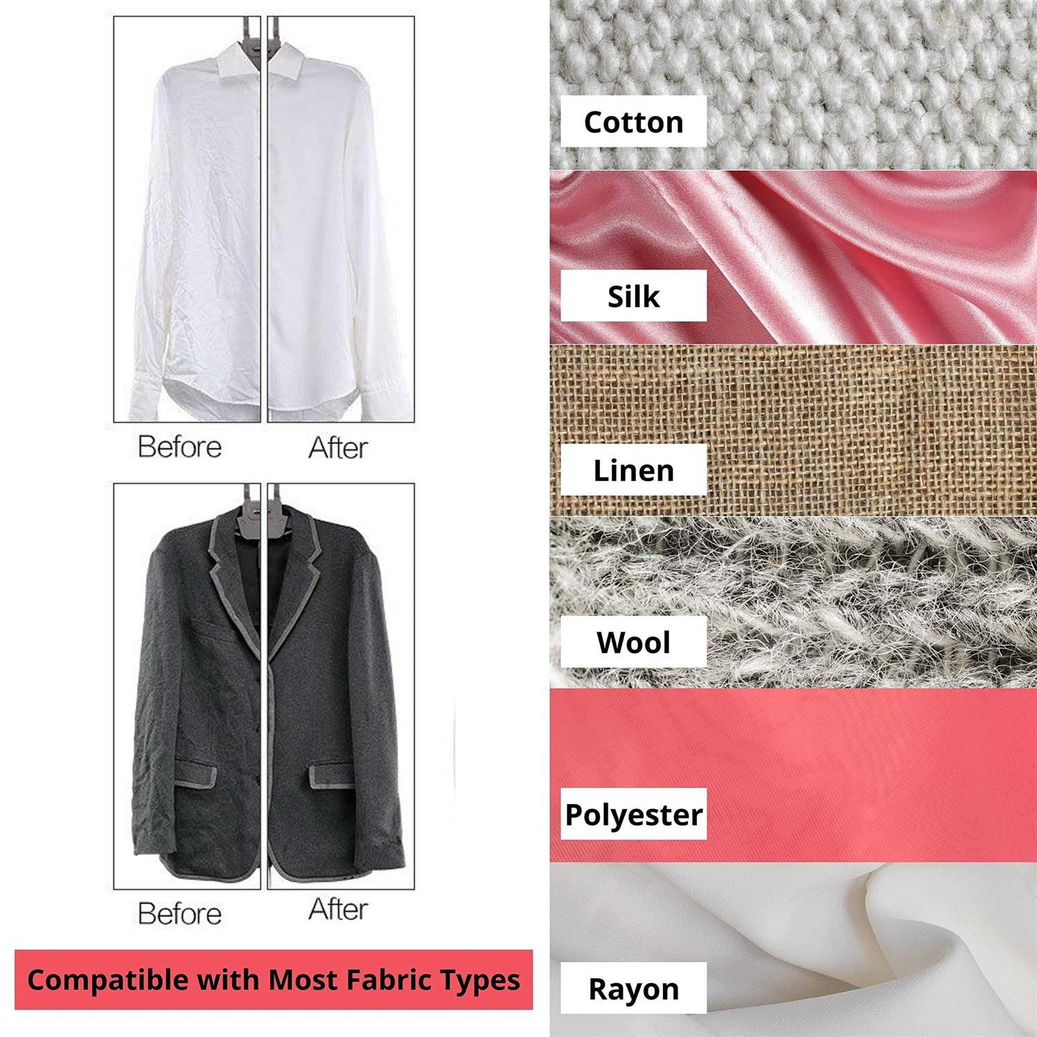 Salav X3a Heavy Duty Commercial Full-size Garment Steamer With Foot Pedals And Extra Large 3l Water Tank - Image 4