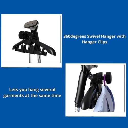 Salav X3a Heavy Duty Commercial Full-size Garment Steamer With Foot Pedals And Extra Large 3l Water Tank - Image 2