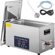 VEVOR Dual Frequency 30L Ultrasonic Cleaner with Heater for Parts Jewelry Eyeglass Ring Denture Record Circuit Board 2840KHz BPQXJ30L000000001V1