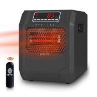 VOLTORB Electric Space Heater with Remote Control & Fan Only Mode