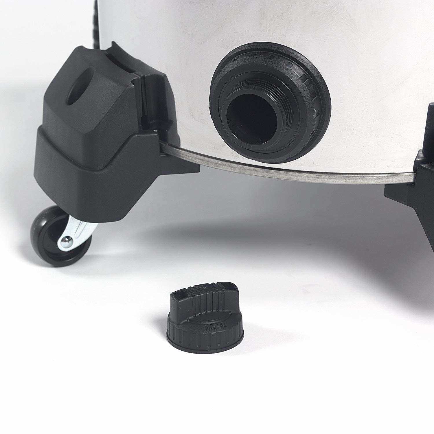 RIDGID 50353 1610RV Stainless-Steel Wet/Dry Vacuum with Cart - Image 2