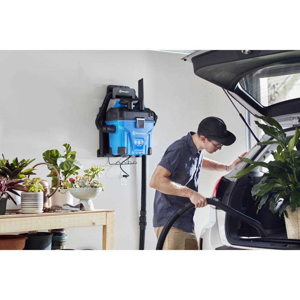Vacmaster 5 Gallon Wall Mountable Wet/Dry Vacuum with Remote Control - Image 2