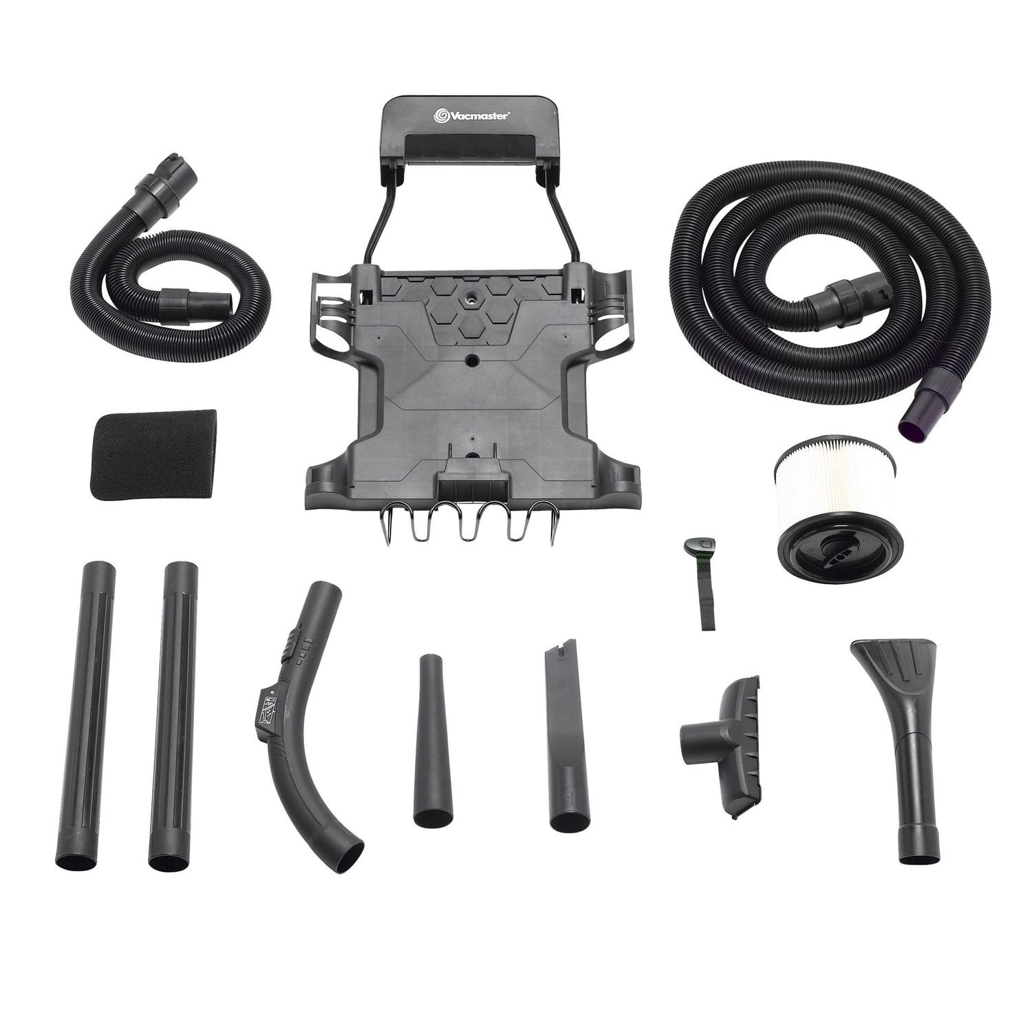 Vacmaster 5 Gallon Wall Mountable Wet/Dry Vacuum with Remote Control - Image 4