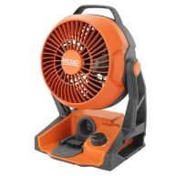 RIDGID 18V Cordless Hybrid Jobsite Fan