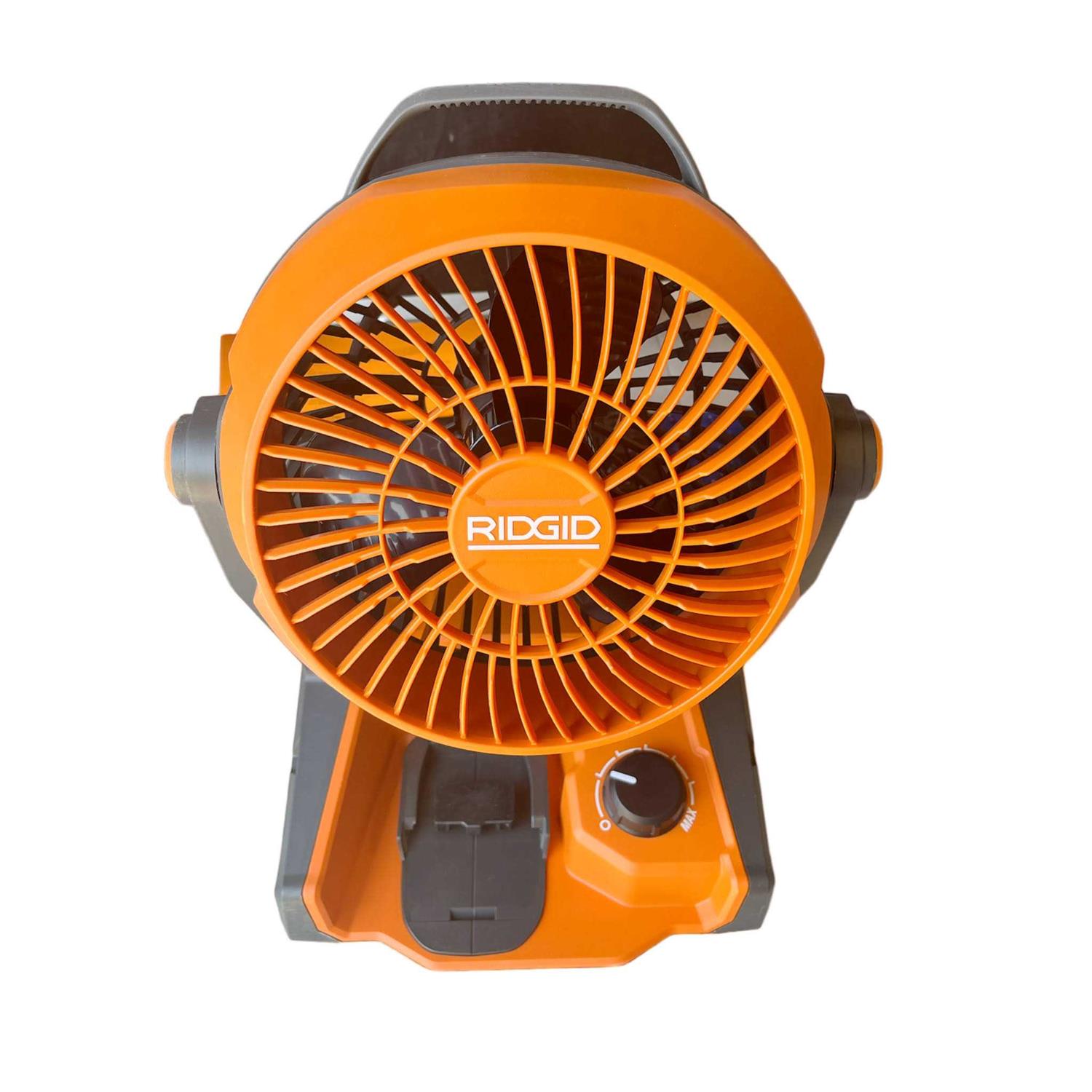 RIDGID 18V Cordless Hybrid Jobsite Fan