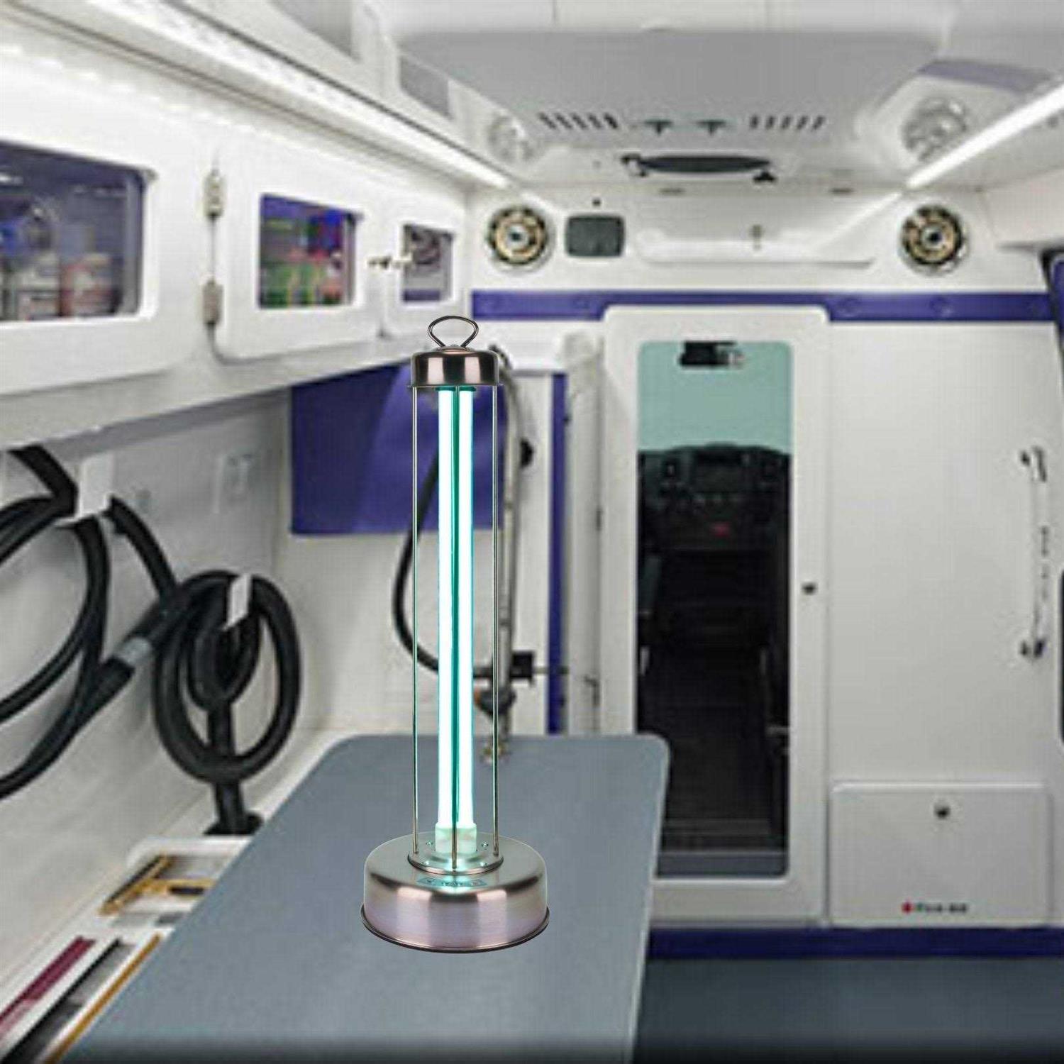 Tool Klean UV Sanitizer Lamp – 100W Stainless Steel Tabletop Sanitizer - Image 2