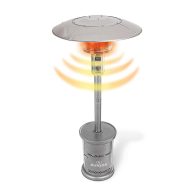Sun Joe Outdoor Propane Powered Patio Heater w/ Wheels