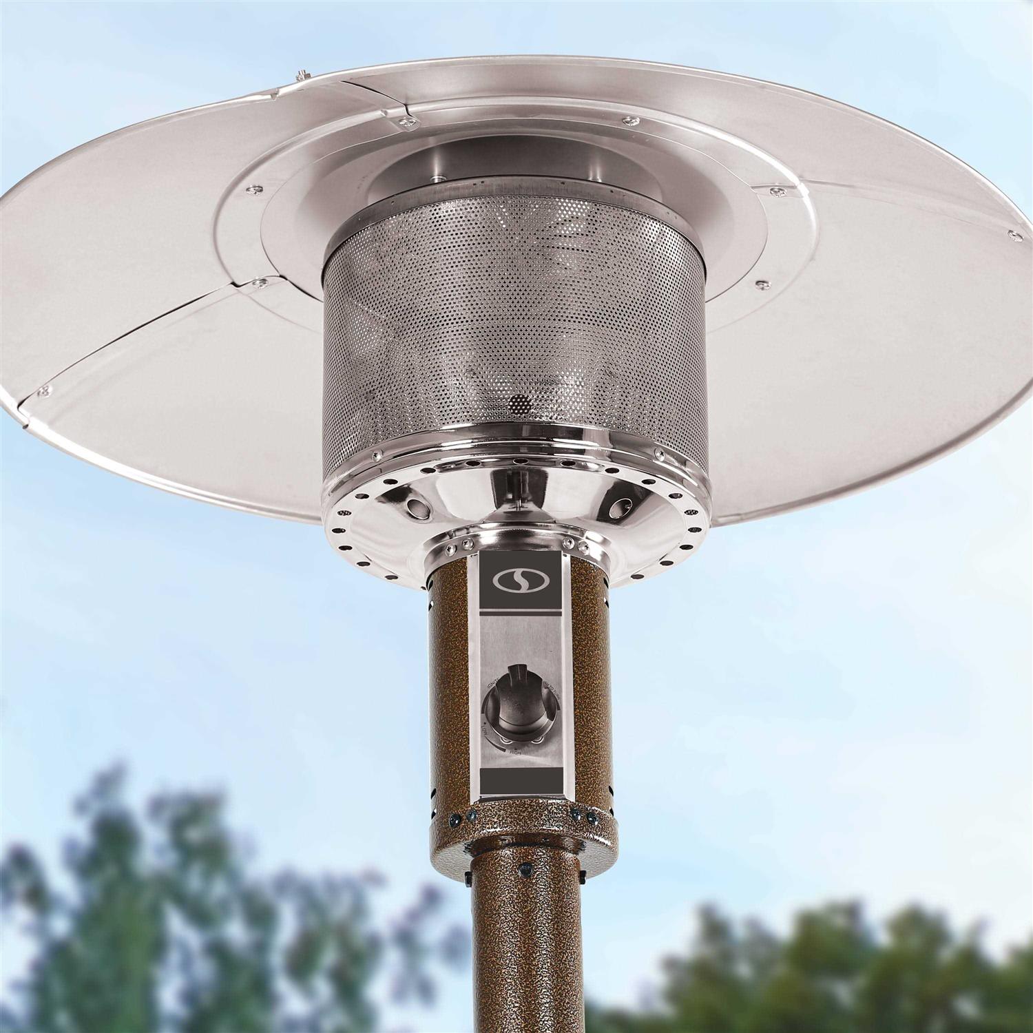 Sun Joe Outdoor Propane Powered Patio Heater w/ Wheels - Image 2