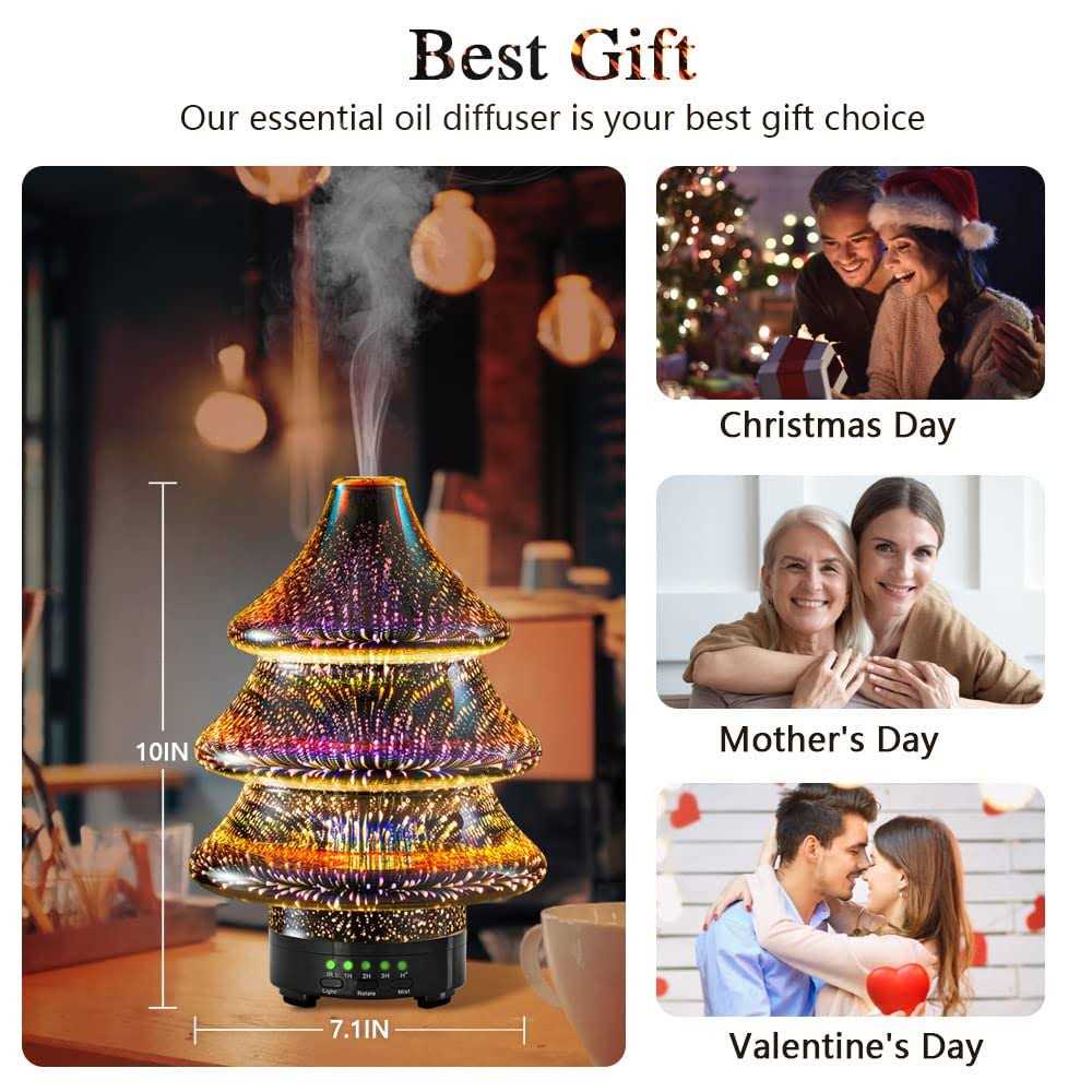 TreeGun Rotatable Aromatherapy Essential Oil Diffuser christmas-tree-decorations Aromatherapy humidifier - Image 2