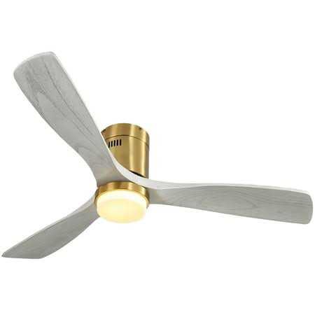 Sofucor 52 inch Low Profile Ceiling Dimmable Light and Remote Control