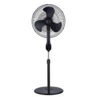 Utilitech 18-in 3-Speed Indoor Stand Fan With Timer and Remote Control