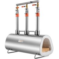 VEVOR Propane Forge Portable, 3 Burner Tool and Knife Making