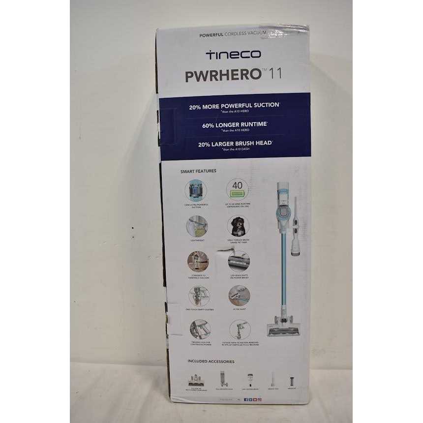 Tineco PWRHERO 11 Cordless Lightweight Stick Vacuum Cleaner with Powerful Suction for Carpet - Image 2