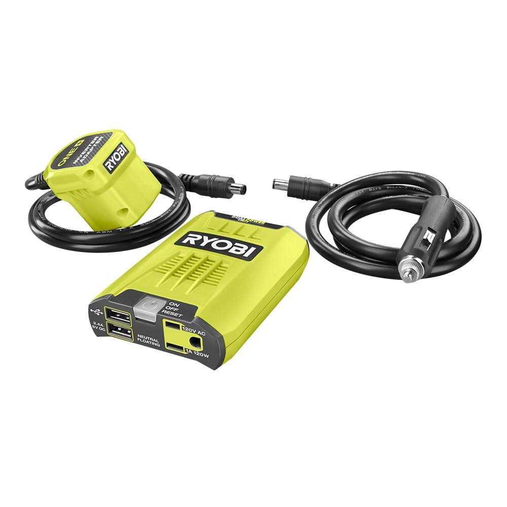 Ryobi One+ 18-Volt Camping Kit with Fan, Light, Inverter, Batteries and Charger - Image 2