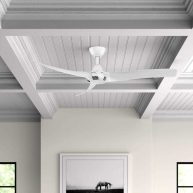 Three Posts™ 52×22 Smoak 3 Blade Ceiling Fan Latitude Run Finish