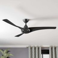 Three Posts™ 52×22 Smoak 3 Blade Ceiling Fan Latitude Run Finish