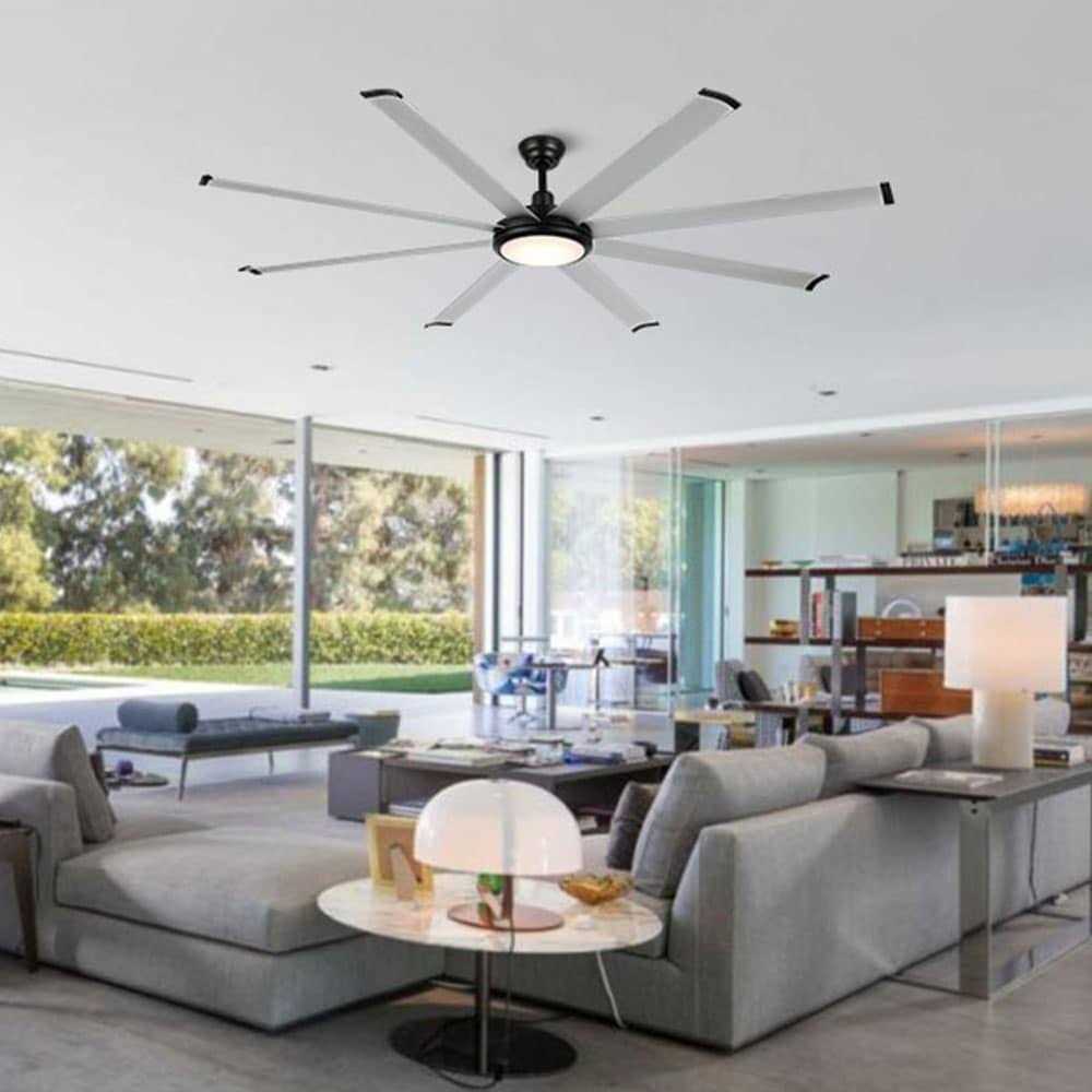 Wingbo 64 and 80 and 96 Ceiling Fan with Lights and Remote Control - Image 3