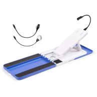 Stedi Pedi Pro Professional Home Pedicure Kit Pro Includes Lit Magnifier Drying Fan and Task Light