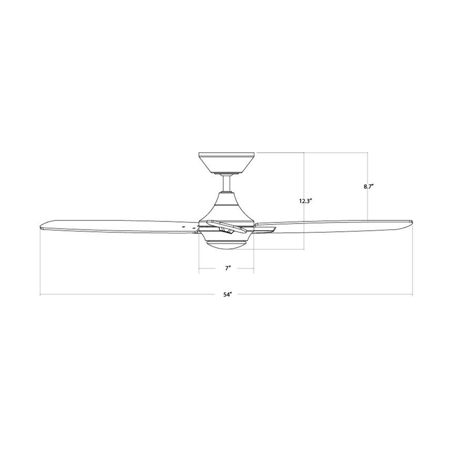 WAC Lighting Blitzen Smart Ceiling Fan F-060 - Image 3