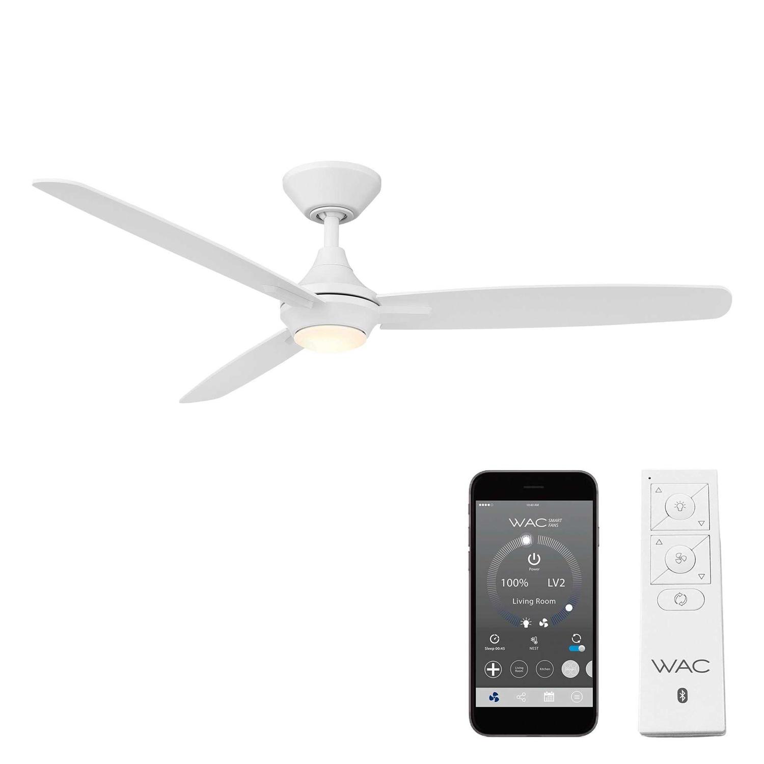 WAC Lighting Blitzen Smart Ceiling Fan F-060 - Image 4