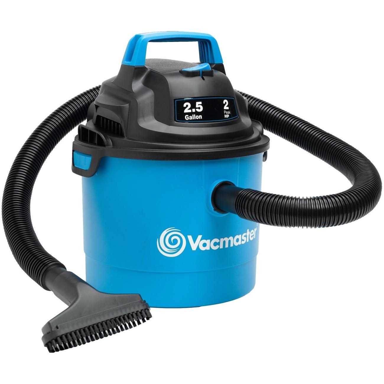 Vacmaster VOM205P 2.5 Gallon 1.75 HP Portable Wet Dry Vacuum