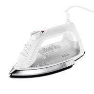 Sunbeam Classic GCSBCL-317 Steam Iron – Silver/White
