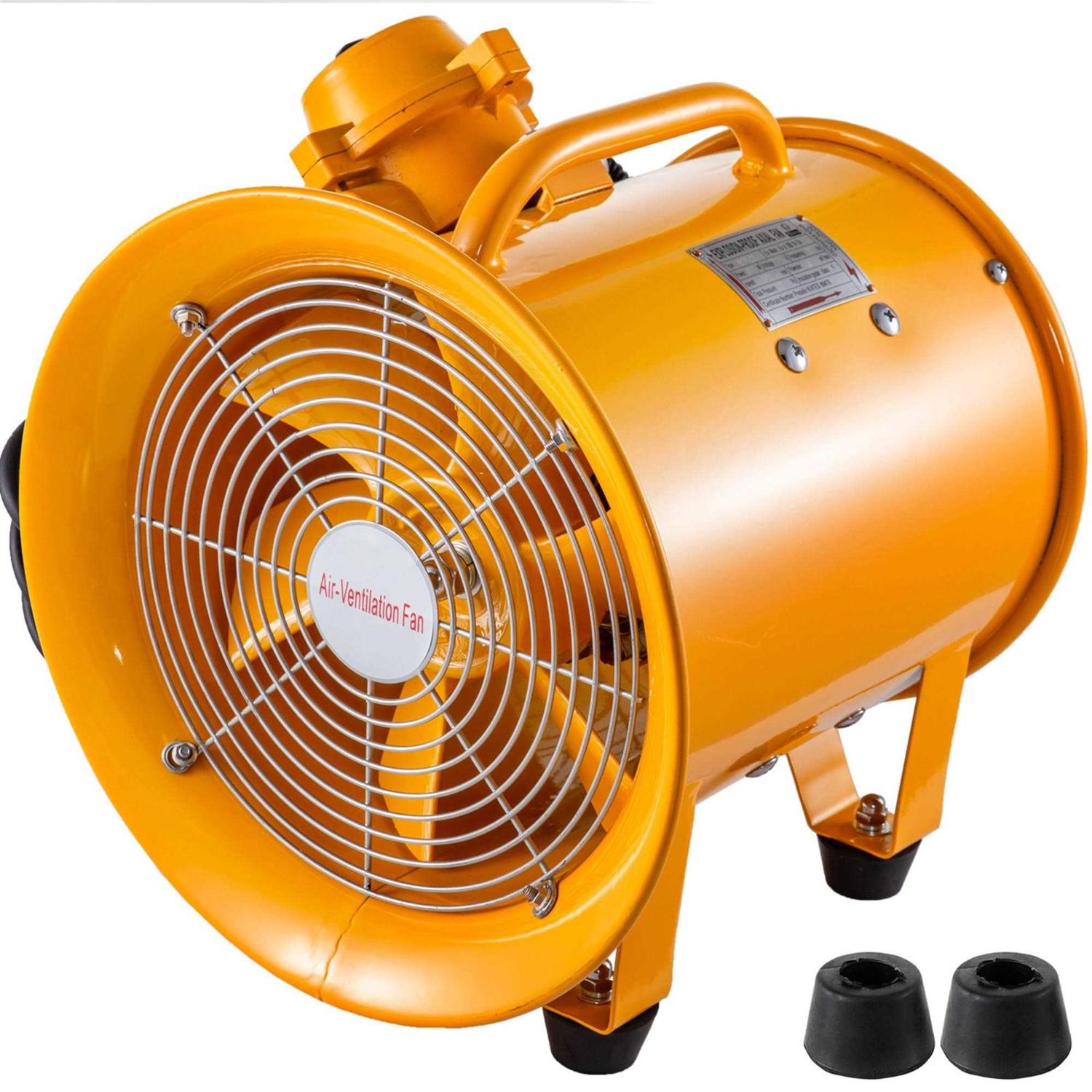 VEVOR ATEX Certified Ventilator Explosion Proof Axial Fan 10 110V Extractor Fan Blower ZLFJST10CFB000001V6